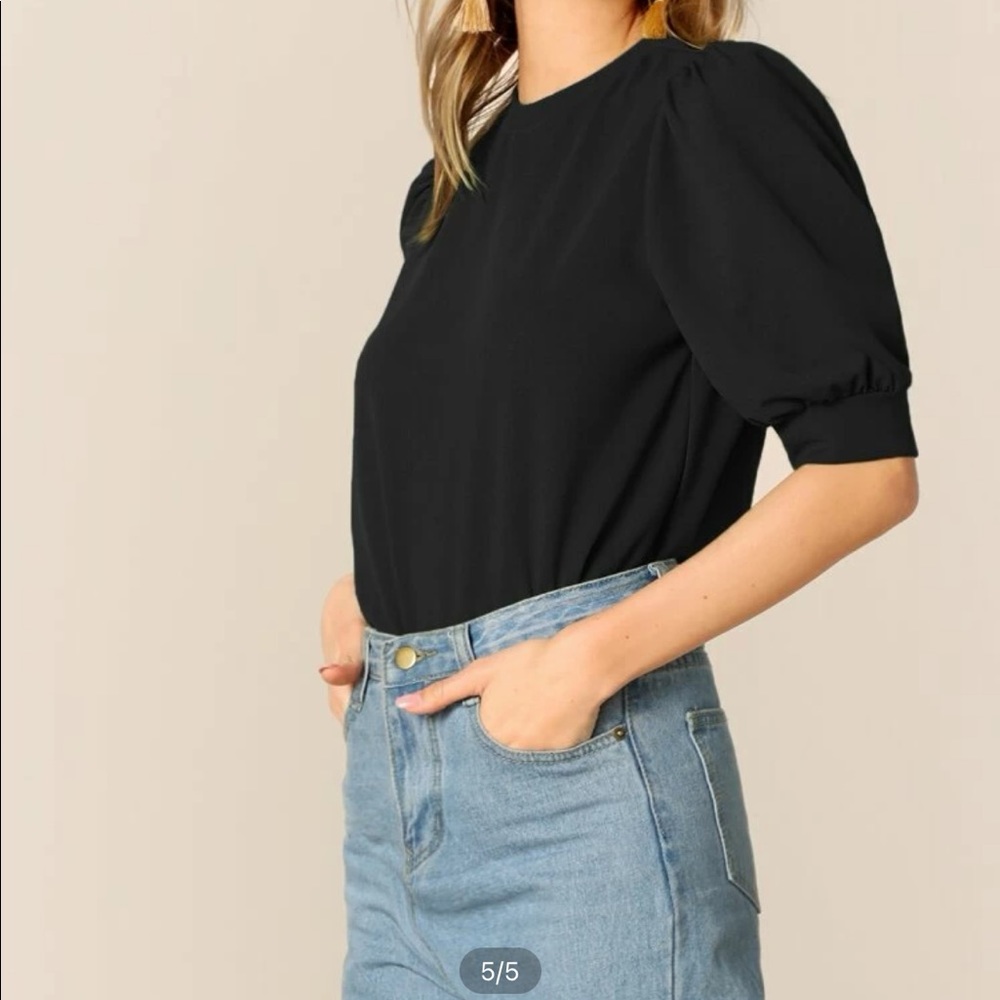 Puff Sleeve Tee - Picture 5 of 6